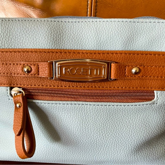 Rosetti Blue/brown Handbag - Picture 2 of 7